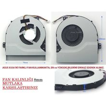 Asus X550J-X550Jd-X550Jf-X550Jk-X550Jx Laptop Fan