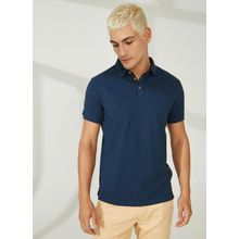 AT.P.CO A265P6P04 Koyu Mavi Polo Erkek T-Shirt