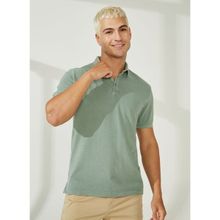 AT.P.CO A265P6P04 Yeşil Polo Erkek T-Shirt