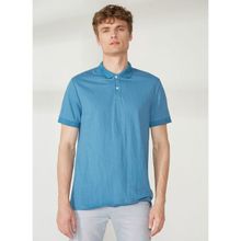 AT.P.CO A265P75343 Mavi Polo Erkek T-Shirt