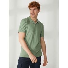 AT.P.CO A265P82748 Yeşil Polo Erkek T-Shirt