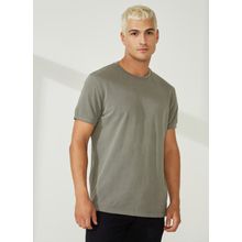 AT.P.CO A266T2P02 Bisiklet Yaka Gri Erkek T-Shirt