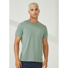 AT.P.CO A266T2P02 Bisiklet Yaka Yeşil Erkek T-Shirt