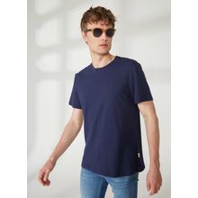 AT.P.CO A266T32748 Bisiklet Yaka Lacivert Erkek T-shirt