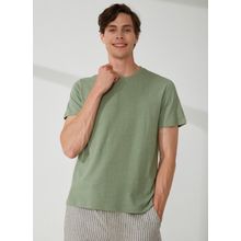 AT.P.CO A266T32748 Bisiklet Yaka Yeşil Erkek T-shirt