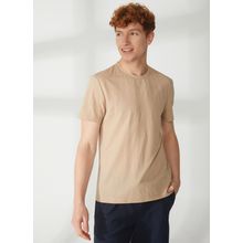 AT.P.CO A266T35343 Bisiklet Yaka Kahve Erkek T-shirt