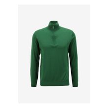 AT.P.CO A274A06EMP Yeşil Fermuarlı Yaka Slim Fit Erkek Kazak