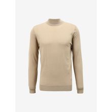 AT.P.CO A274A07EMP Açık Kahve Yarım Balıkçı Yaka Slim Fit Erkek Kazak