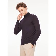 AT.P.CO A274A07EMP Siyah Yarım Balıkçı Yaka Slim Fit Erkek Kazak