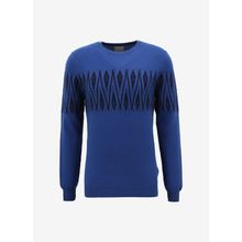 AT.P.CO A274A24L126/E Lacivert Bisiklet Yaka Slim Fit Erkek Kazak