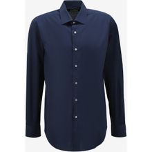 AT.P.CO A27602POP Koyu Mavi Slim Fit Gömlek Yaka Erkek Gömlek