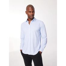 AT.P.CO A276CARLS98G Açık Mavi Slim Fit Gömlek Yaka Erkek Gömlek