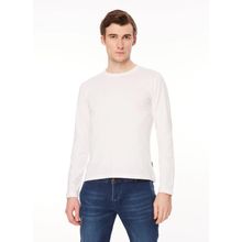 AT.P.CO A279T72COT Beyaz Bisiklet Yaka Erkek T-Shirt