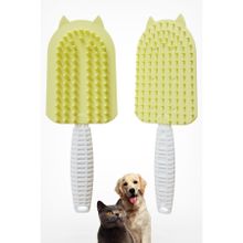 ATA HOME Silikon Kedi Köpek Tarağı Tüy Toplayıcı Tarak Kısa Tüylü Kediler İçin Tüy Toplama Fırçası Tarak,515201797