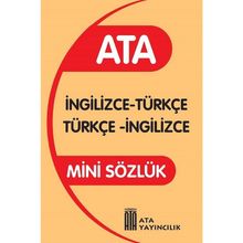Ata Mini İngilizce Sözlük (Plastik Kapak)