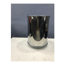ATACAN 0.60 Krom Çelik Soba Kuzine Iç Kovası