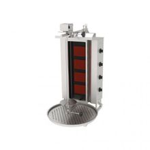 Atalay ADGC-4-U Gazlı Camlı Üstten Motorlu 4 Radyanlı 230 V Döner Makineleri