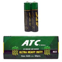 ATC İnce Kalem AAA 1.5 V 60'lı Pil