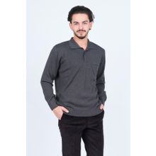 Ateş Triko 6091023 Koyu Gri Erkek Kazak