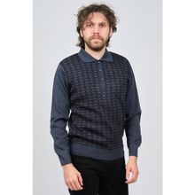Ateş Triko 6092101 İndigo Erkek Kazak