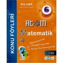 Atom 6. Sınıf Matematik Konu Föyleri-Artı Zeka Yayınları