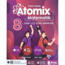 Atomix 8. Sınıf Lgs Matematik Soru Bankası-Branş Akademi