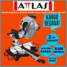 Attlas G6L305 Kızaklı 1900W 72 Dış Gönye Kesme