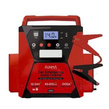 Auhma A8800 12/24V Çift Voltajlı 43.400 Mah Powerbank Dijital Gösterge Araba Kamyonet Akü Takviye Cihazı