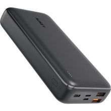 Aukey PB-N74S-BK Basix Plus 22.5W 20000 Mah PD QC 3.0 Siyah Powerbank