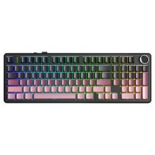 Aula F99 Pro Gradyan Pembe 3 Modlu RGB Hot Swap Mekanik Reaper Switch Kablosuz Makrolu Gaming Klavye