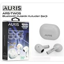 Auris ARS-TW05 Beyaz Touch Bluetooth Kulaklık