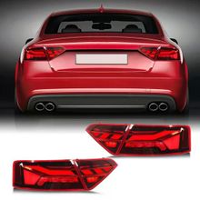 Auto GP Audi A5 B8 Kırmızı B9,5 Görünüm 2008-2012 Ledli Stop Lambası