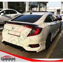 Auto GP Honda Civic FC5 2016+ Turbo Arka Tampon Eki ve Egsoz Seti