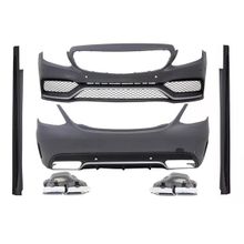 Auto GP Mercedes W205 C63 AMG 2014 2018 Komple Body Kit Tampon Seti
