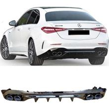 Auto GP Mercedes W206 C63 AMG 2021 Arka Tampon Difüzör ve Egzoz Ucu