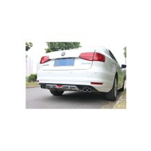 Auto GP Volkswagen Jetta Sedan 2015 2019 Gri 4 Çıkış Arka Tampon Difüzörü