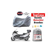 Autoen Vespa Primavera 150 Arka Çanta Uyumlu Motorsiklet Brandası