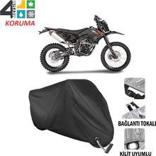 Autoes Asya RX 250 Sopermoto Kilit Uyumlu Motosiklet Brandası