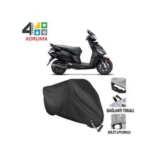 Autoes Hero Dash 110 Siyah Kilit Uyumlu Motosiklet Brandası
