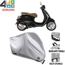 Autoes Vespa Primavera 50 Kilit Uyumlu Motosiklet Brandası