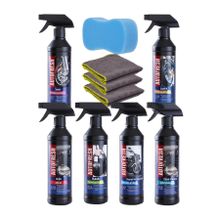Autofresh 10'Lu Efsane Motosiklet Full Bakım Motor Yıkama Parlatma Motorsiklet Temizleme Seti