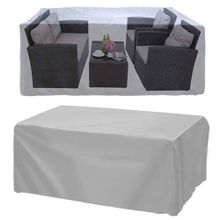 Autolion Premium Gri 160x100x80 cm Kalın Bahçe Mobilya Örtüsü