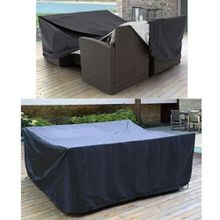 Autolion Siyah 260x160x80 cm Kalın Bahçe Mobilya Örtüsü