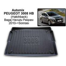 Automix Peugeot 3008 HB 2010 Sonrası Bagaj Havuzu