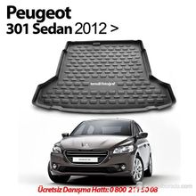 Automix Peugeot 301 Sedan 2012 Sonrası Bagaj Paspası ve Bagaj Çantası