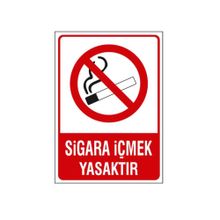 Automix Sigara İçmek Yasaktır Dış Uyarı Levhası