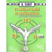 Av Akıllı Versiyon Yayınları LGS 8. Sınıf T.C. İnkılap Tarihi ve Atatürkçülük 24 Branş Deneme