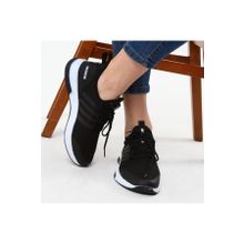 AVA Siyah Kadın Hafif Günlük Spor Yürüyüş Sneaker Ayakkabı