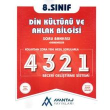 Avantaj Yayınları 8. Sınıf LGS Din Kültürü Soru Bankası
