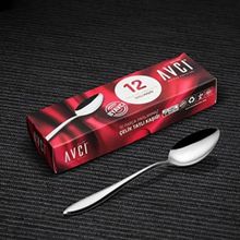 Avcı Elit 12 Adet 18/10 2 mm Paslanmaz Çelik Tatlı Kaşığı